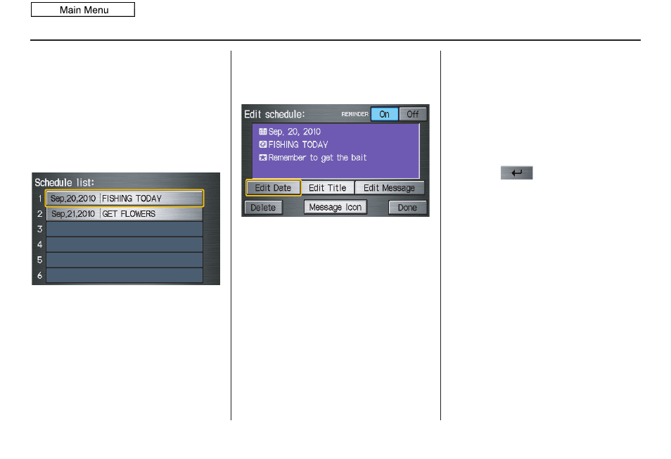 Information features, 2010 fit | HONDA 2010 Fit Navigation User Manual | Page 71 / 151