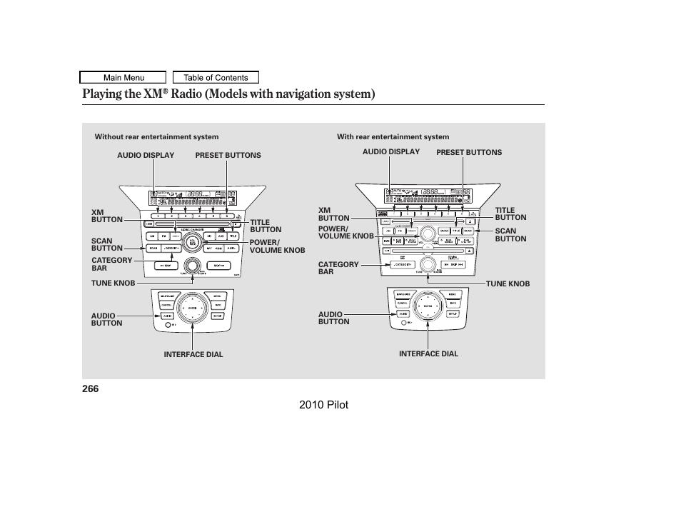 2010 pilot | HONDA 2010 Pilot User Manual | Page 270 / 575