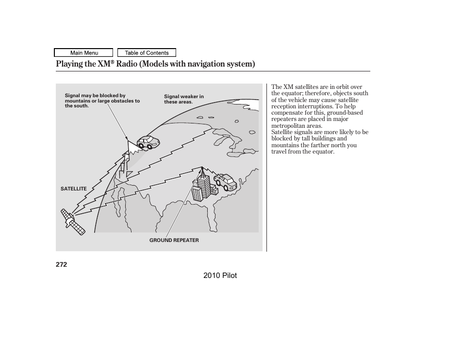 HONDA 2010 Pilot User Manual | Page 276 / 575