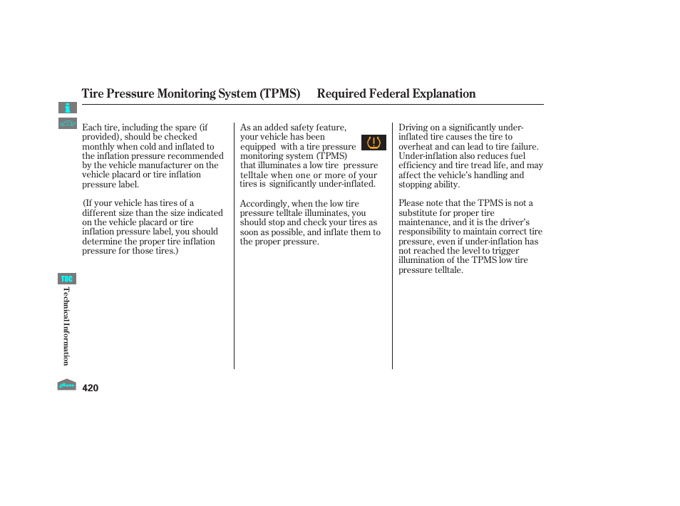 HONDA 2012 Accord Sedan User Manual | Page 423 / 446