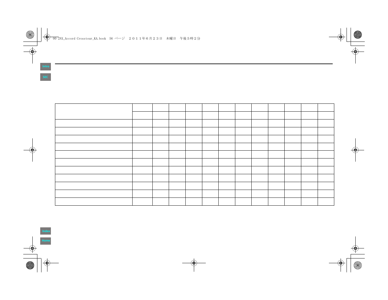 Driving to your destination, Map scale | HONDA 2012 Accord Crosstour Navigation User Manual | Page 56 / 156