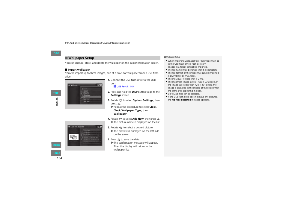 HONDA 2013 Accord Coupe User Manual | Page 185 / 554