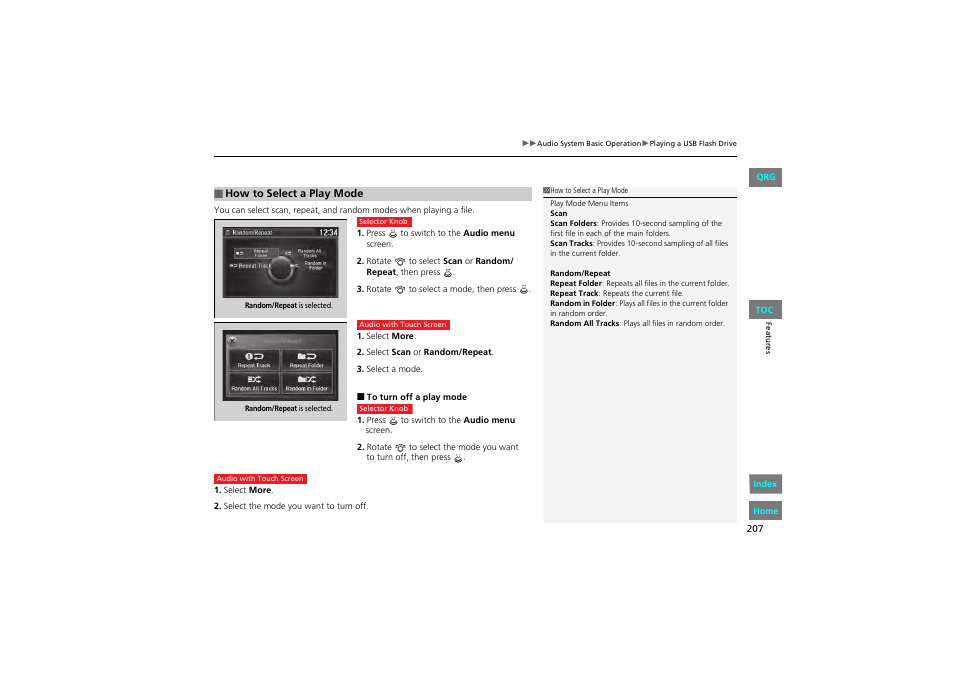 P. 207 | HONDA 2013 Accord Coupe User Manual | Page 208 / 554