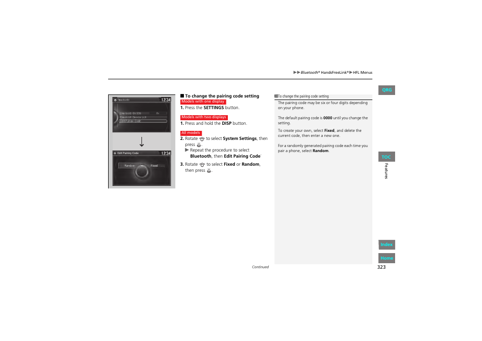 HONDA 2013 Accord Coupe User Manual | Page 324 / 554