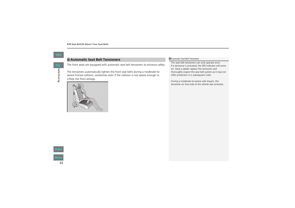 HONDA 2013 Accord Coupe User Manual | Page 33 / 554