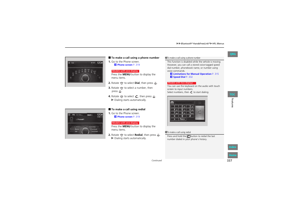 HONDA 2013 Accord Coupe User Manual | Page 338 / 554
