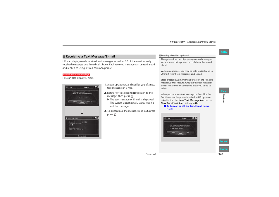 HONDA 2013 Accord Coupe User Manual | Page 344 / 554