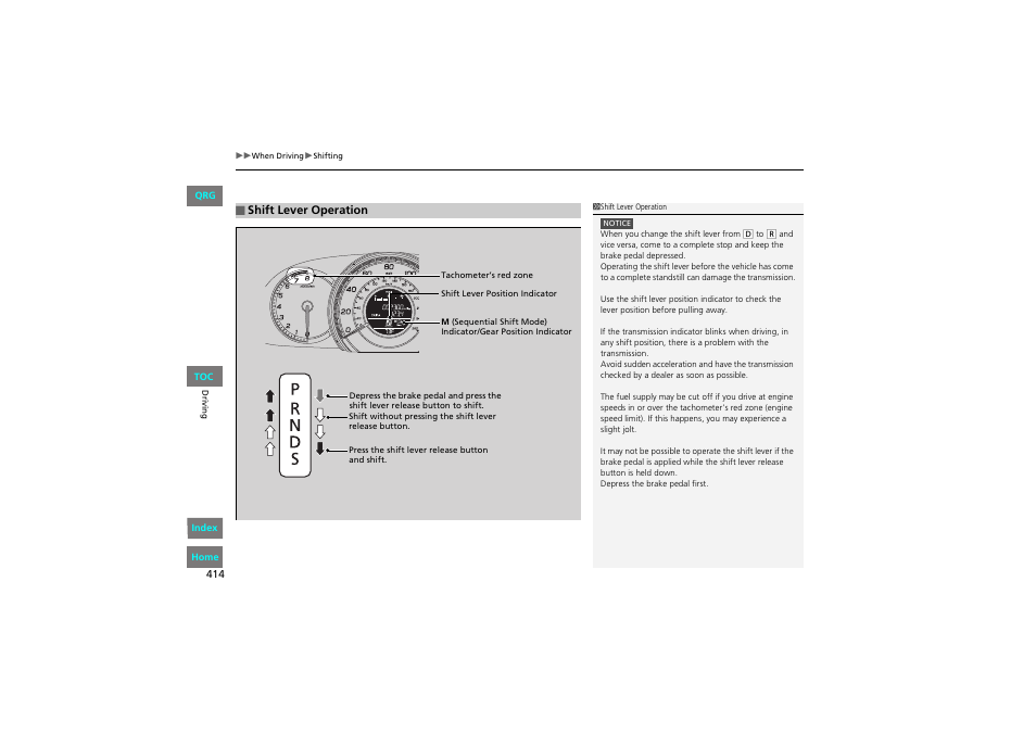 HONDA 2013 Accord Coupe User Manual | Page 415 / 554