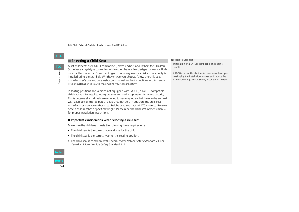 HONDA 2013 Accord Coupe User Manual | Page 55 / 554