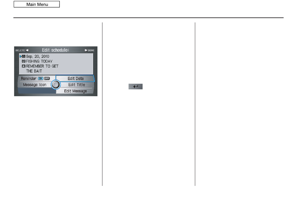 Information features, 2011 accord crosstour | HONDA 2011 Accord Crosstour Navigation User Manual | Page 72 / 156