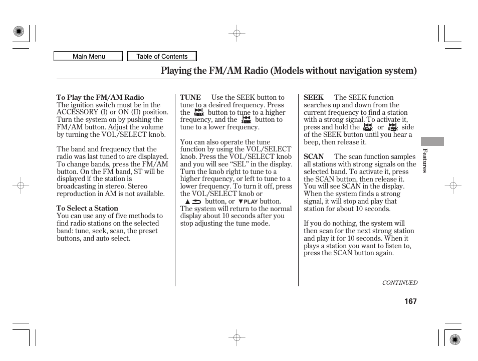 HONDA 2010 Insight User Manual | Page 170 / 450