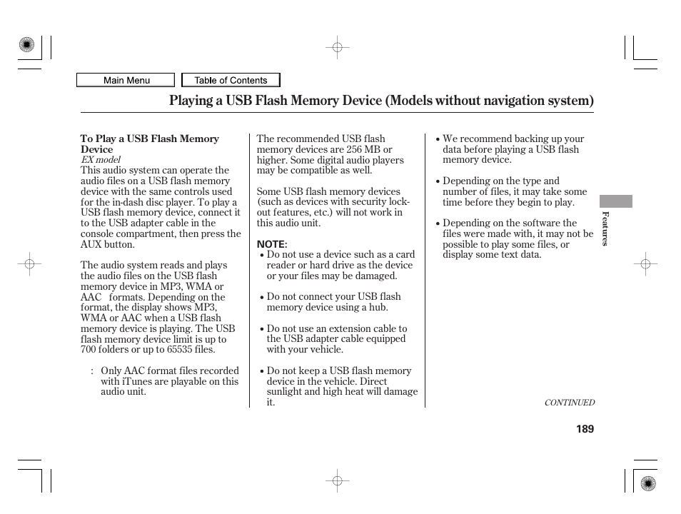 HONDA 2010 Insight User Manual | Page 192 / 450