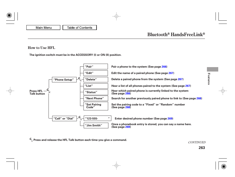 Bluetooth handsfreelink, 2010 insight | HONDA 2010 Insight User Manual | Page 266 / 450