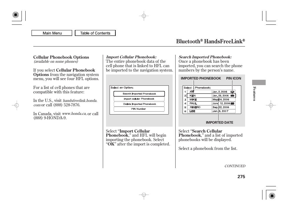 Bluetooth handsfreelink, 2010 insight | HONDA 2010 Insight User Manual | Page 278 / 450