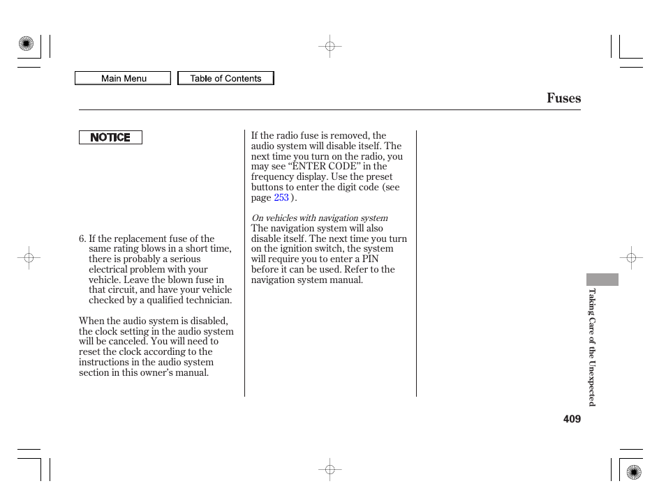 Fuses, 2010 insight | HONDA 2010 Insight User Manual | Page 412 / 450