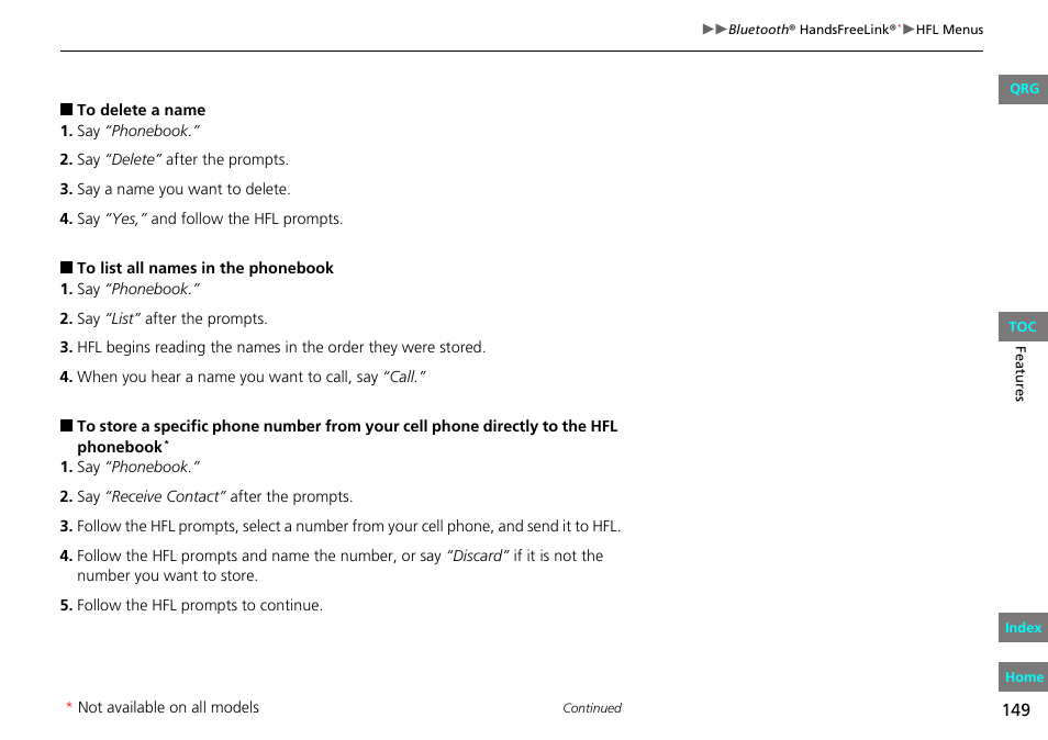 HONDA 2013 Fit User Manual | Page 150 / 286