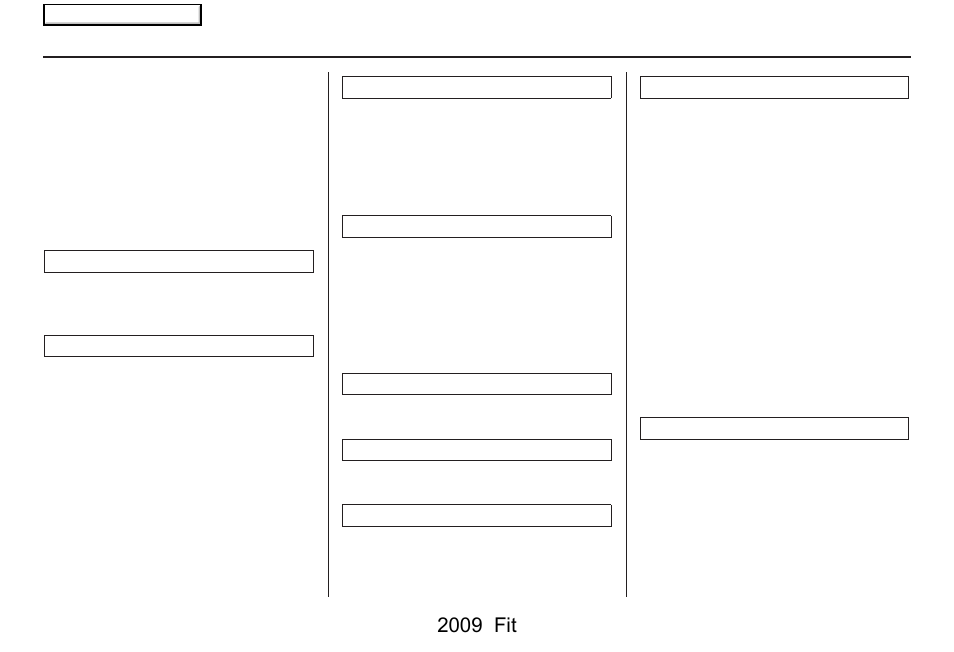 Index | HONDA 2009 Fit Navigation User Manual | Page 145 / 149