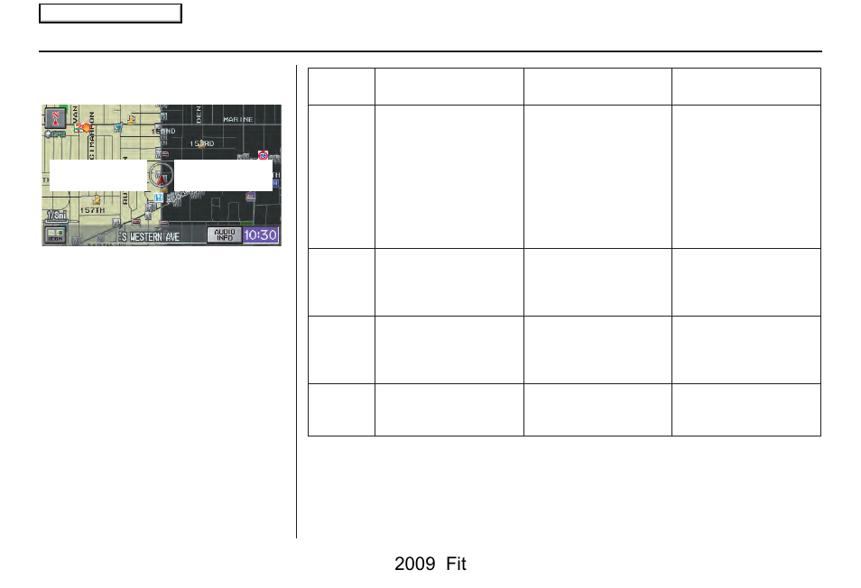 System setup, 2009 fit | HONDA 2009 Fit Navigation User Manual | Page 73 / 149