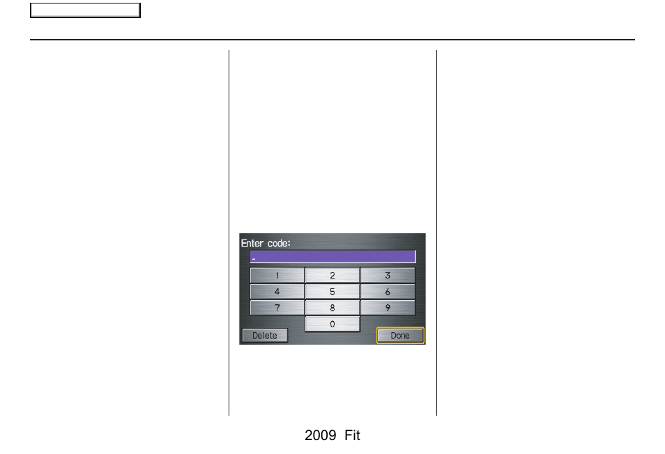 System initialization, 2009 fit | HONDA 2009 Fit Navigation User Manual | Page 95 / 149