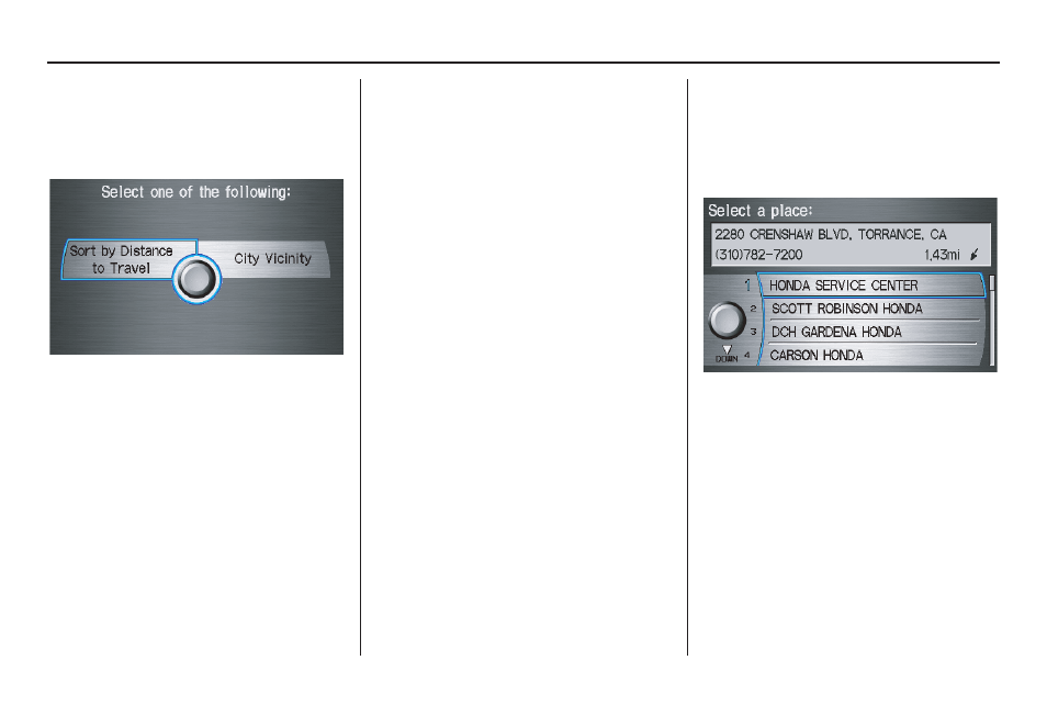 Entering a destination, 2011 pilot | HONDA 2011 Pilot Navigation User Manual | Page 32 / 159
