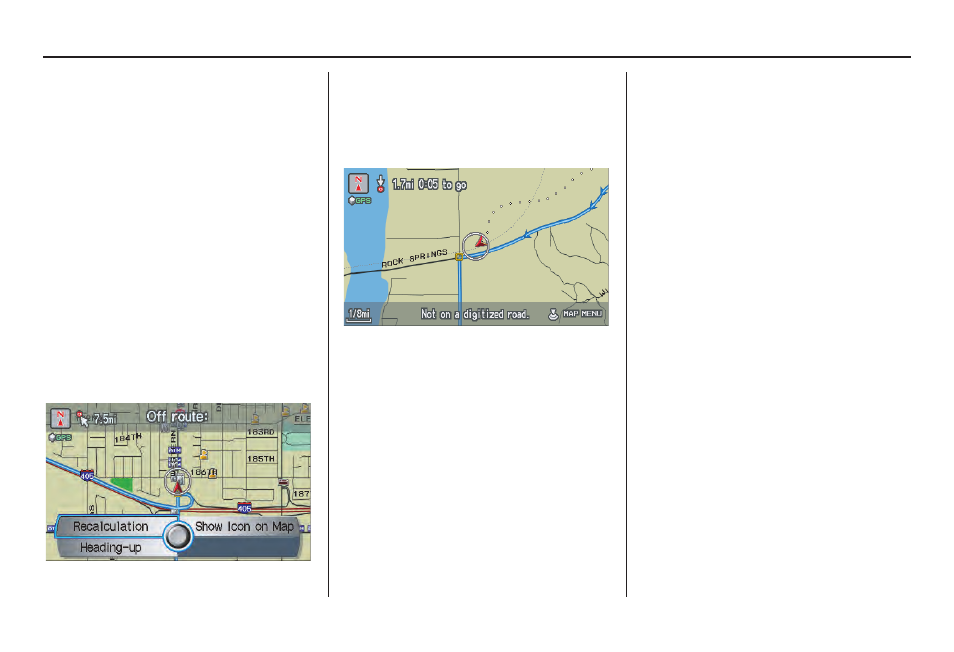 Position (pg, Driving to your destination, 2011 pilot | HONDA 2011 Pilot Navigation User Manual | Page 62 / 159