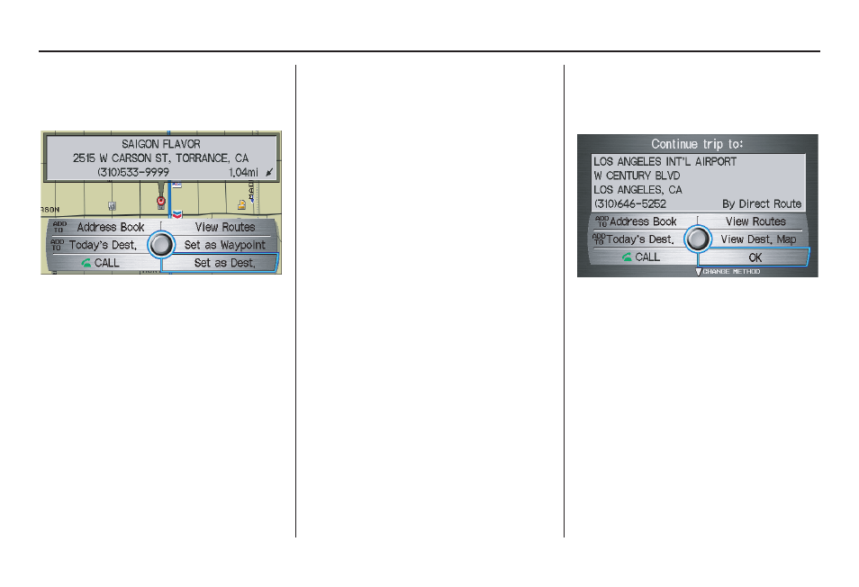 Driving to your destination, 2011 pilot | HONDA 2011 Pilot Navigation User Manual | Page 69 / 159