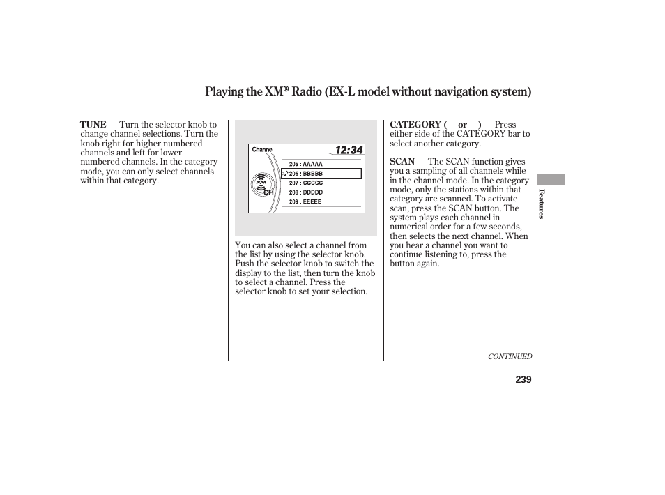 HONDA 2012 Pilot User Manual | Page 247 / 682
