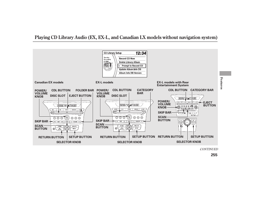 HONDA 2012 Pilot User Manual | Page 263 / 682