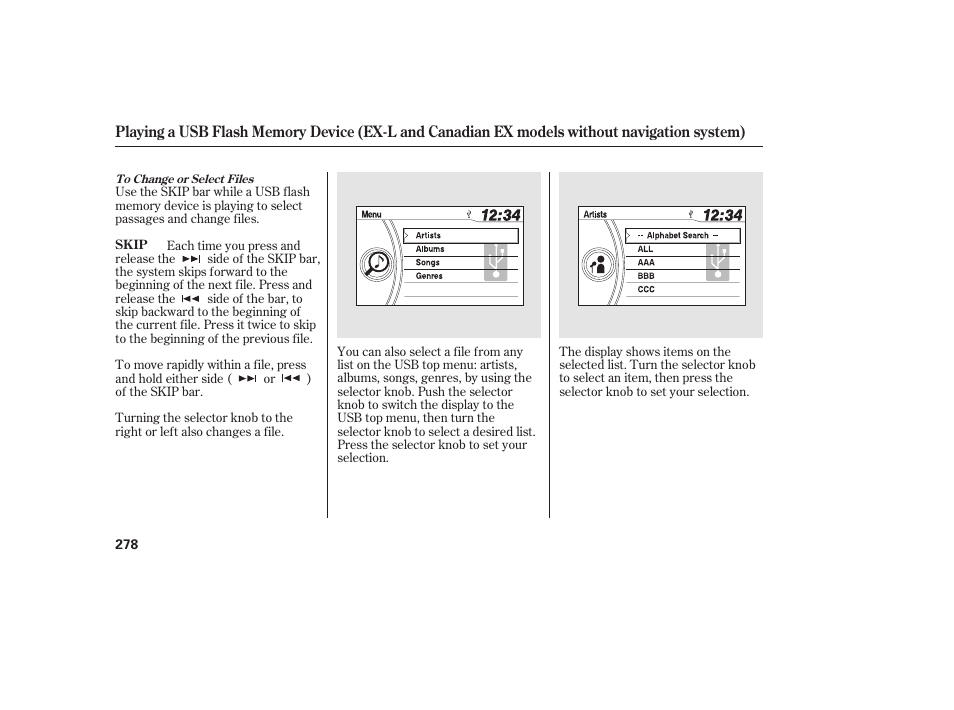 HONDA 2012 Pilot User Manual | Page 286 / 682
