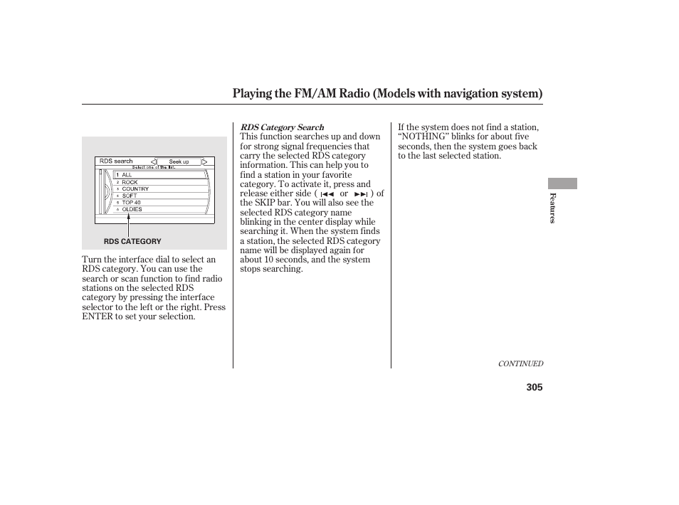 HONDA 2012 Pilot User Manual | Page 313 / 682