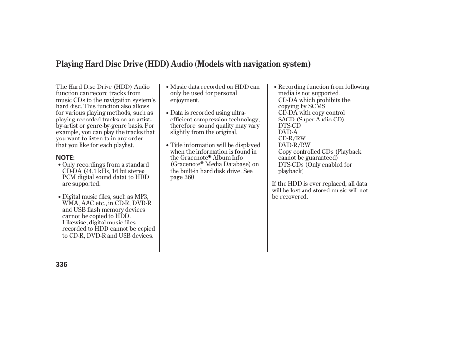 HONDA 2012 Pilot User Manual | Page 344 / 682