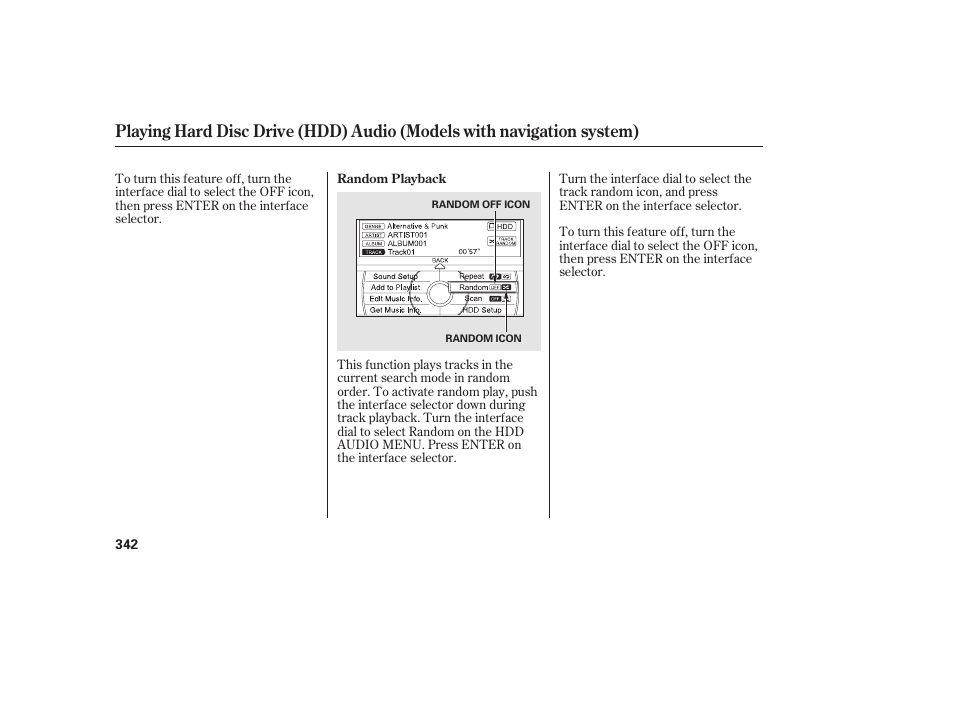 HONDA 2012 Pilot User Manual | Page 350 / 682