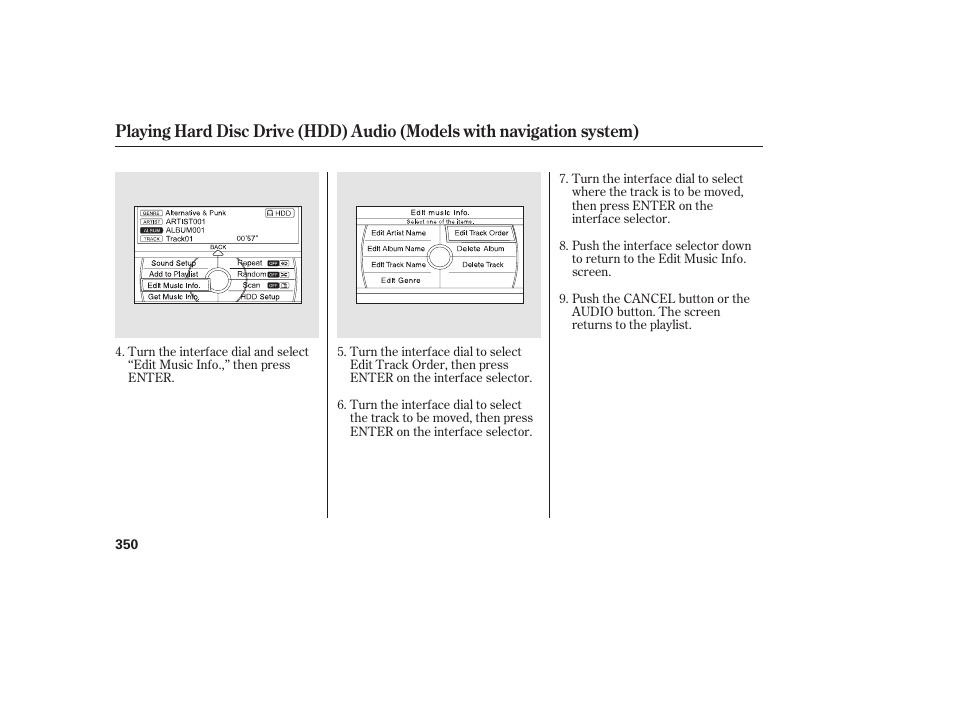 HONDA 2012 Pilot User Manual | Page 358 / 682