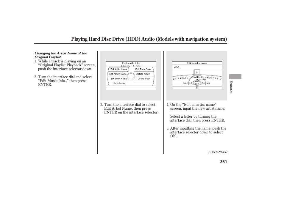 HONDA 2012 Pilot User Manual | Page 359 / 682