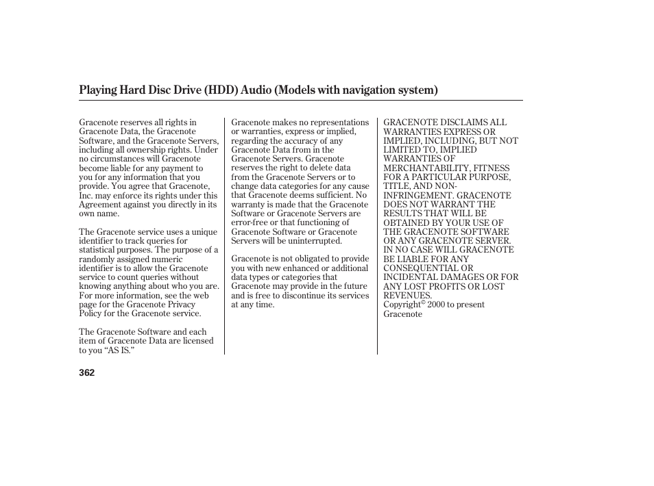 HONDA 2012 Pilot User Manual | Page 370 / 682