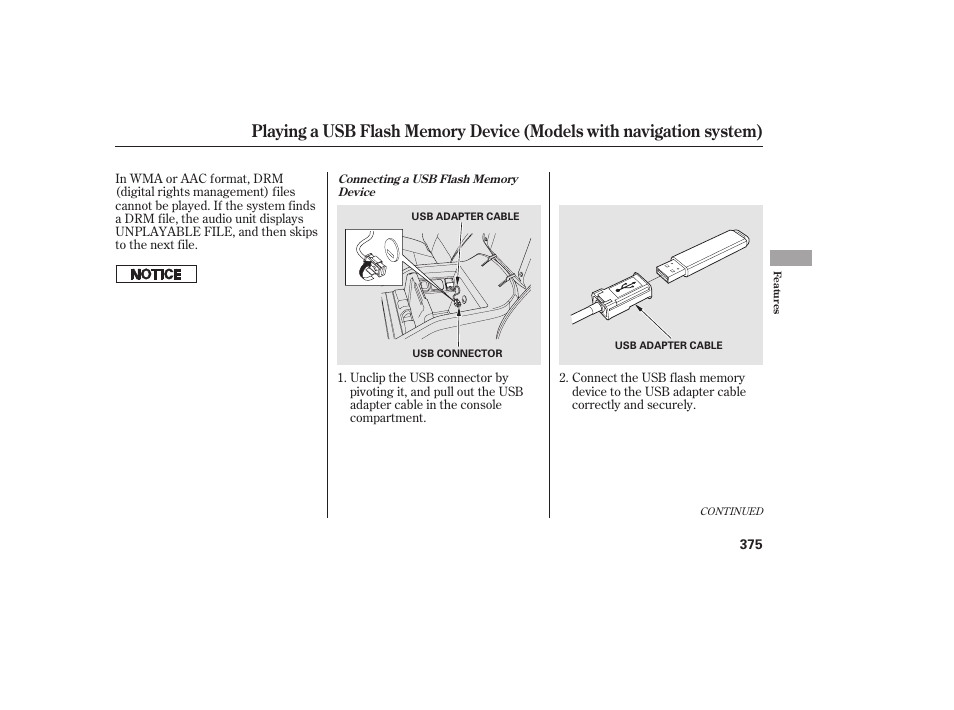 HONDA 2012 Pilot User Manual | Page 383 / 682