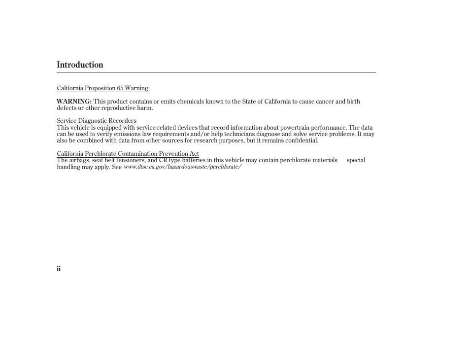 Introduction | HONDA 2012 Pilot User Manual | Page 4 / 682