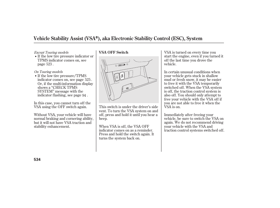 HONDA 2012 Pilot User Manual | Page 542 / 682