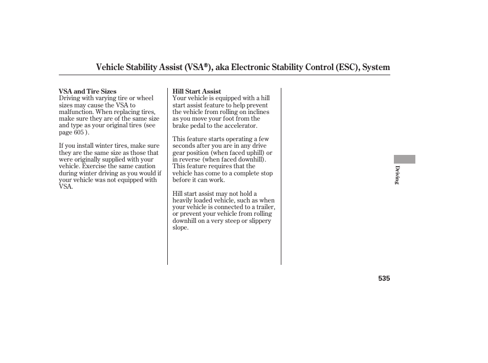 HONDA 2012 Pilot User Manual | Page 543 / 682