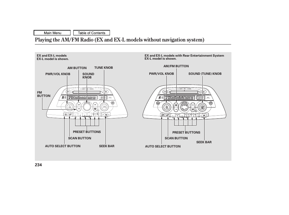 2010 odyssey | HONDA 2010 Odyssey User Manual | Page 237 / 526