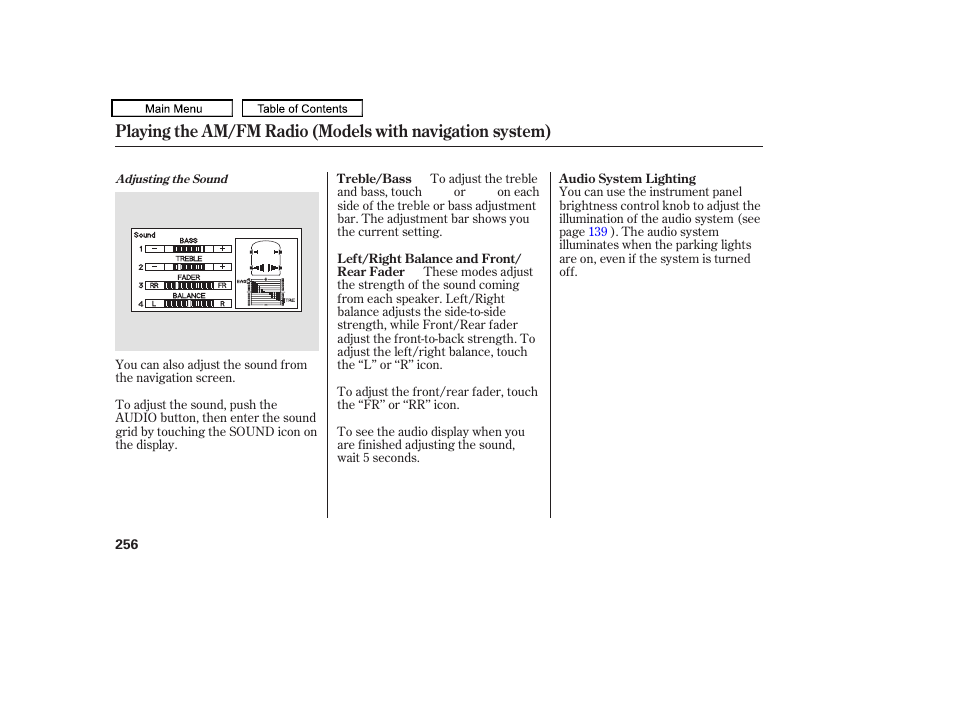 HONDA 2010 Odyssey User Manual | Page 259 / 526