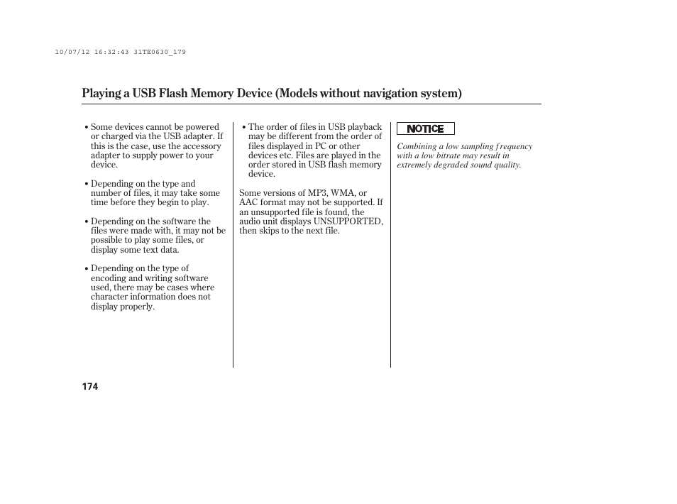 HONDA 2011 Accord Coupe User Manual | Page 180 / 458