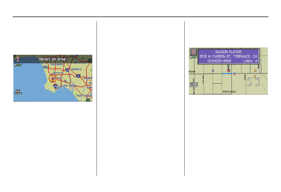 Entering a destination | HONDA 2011 Insight Navigation User Manual | Page 38 / 153