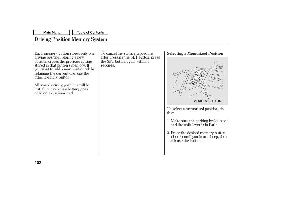 HONDA 2010 Accord Crosstour User Manual | Page 105 / 434