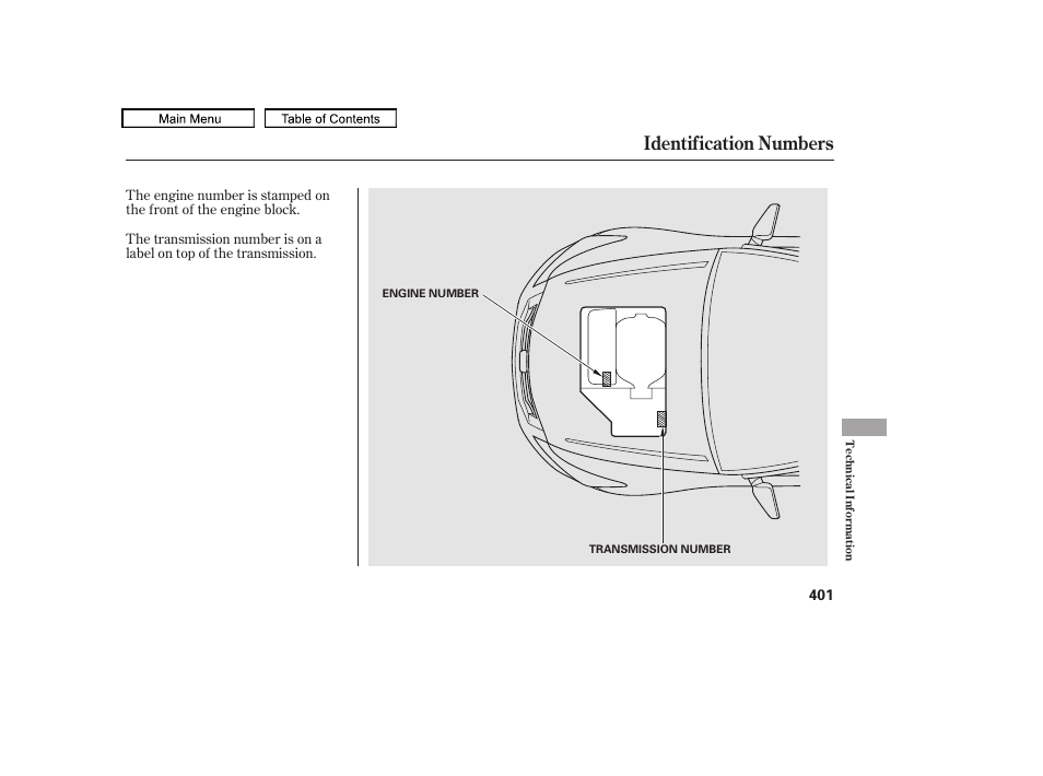 Identification numbers, 2010 accord crosstour | HONDA 2010 Accord Crosstour User Manual | Page 404 / 434