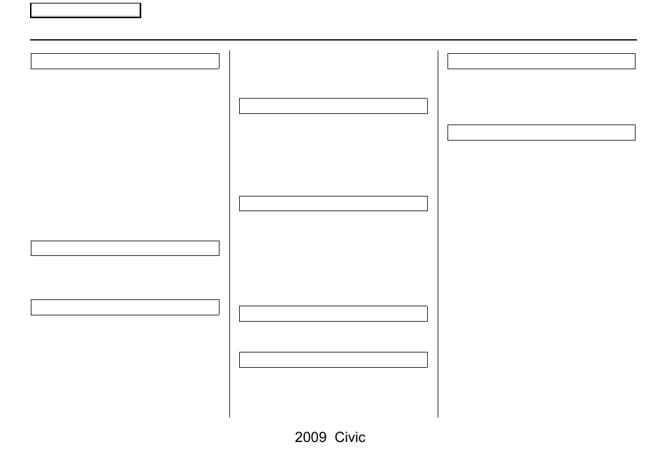 Index | HONDA 2009 Civic Navigation User Manual | Page 147 / 151