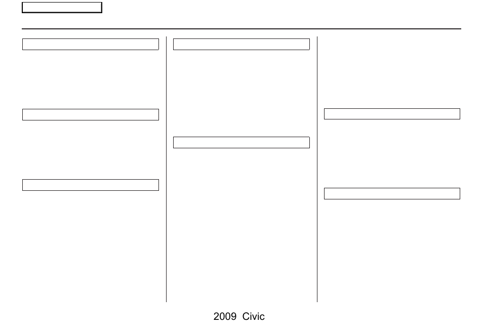 Index | HONDA 2009 Civic Navigation User Manual | Page 148 / 151