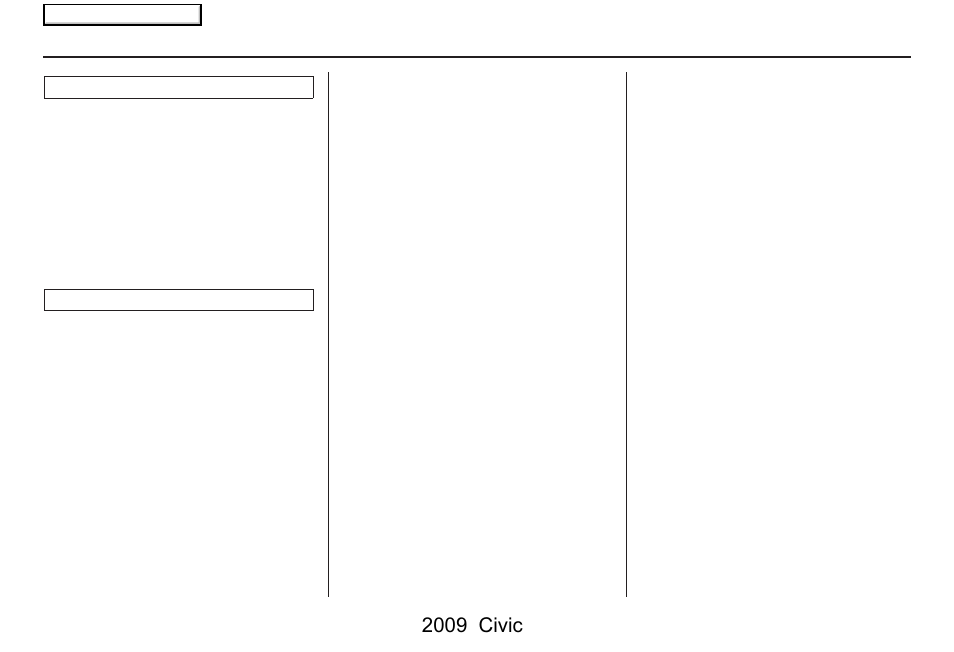 Index | HONDA 2009 Civic Navigation User Manual | Page 149 / 151