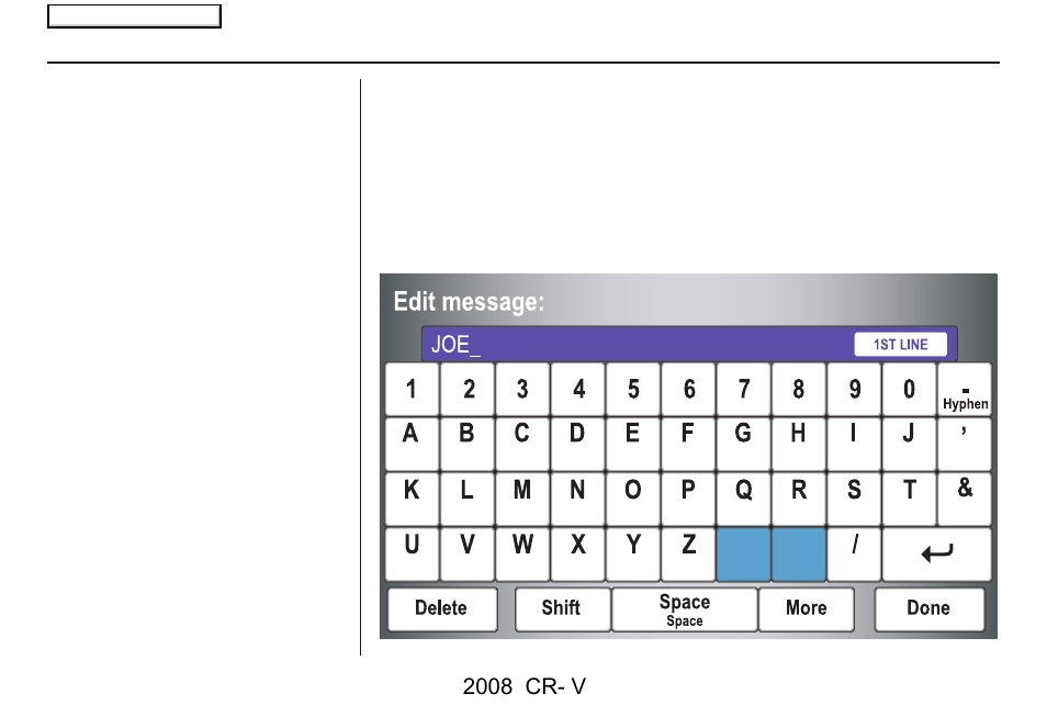 Voice command index, 2008 cr- v, On-screen commands | On-screen commands assist | HONDA 2008 CR-V Navigation User Manual | Page 138 / 145