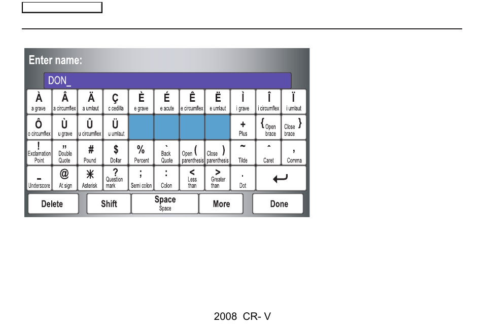 Voice command index, 2008 cr- v | HONDA 2008 CR-V Navigation User Manual | Page 139 / 145